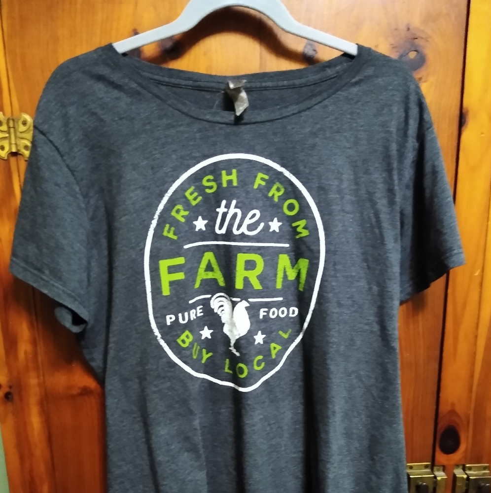 Farm fresh women's t-shirt, 2XL